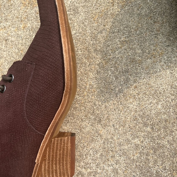 Jeffrey Campbell Burgundy Suede Boots - Picture 3 of 9